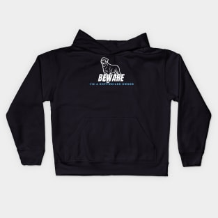 Warning of a Rottweiler Owner Kids Hoodie